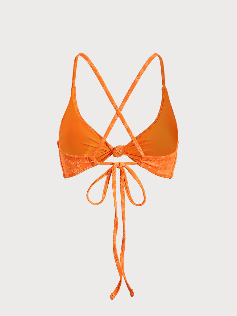 Women Knitted Nylon Bikini Tops Sustainable Bikinis - BERLOOK