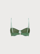 Women Knitted Nylon Bikini Tops Sustainable Bikinis - BERLOOK