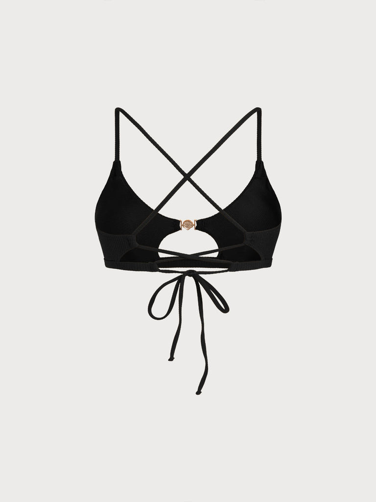 Women Knitted Nylon  Bikini Tops Sustainable Bikinis - BERLOOK