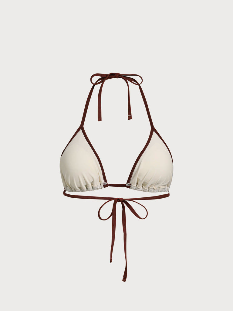 Women Knitted Nylon Bikini Tops Sustainable Bikinis - BERLOOK