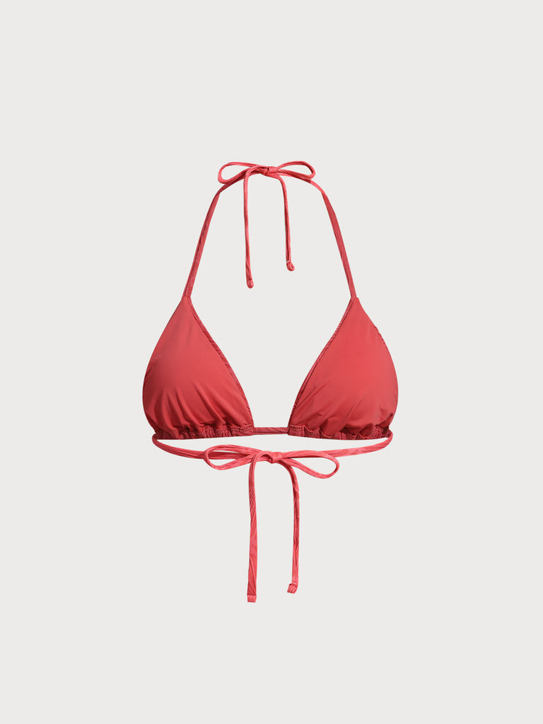 Women Knitted Nylon Bikini Tops Sustainable Bikinis - BERLOOK