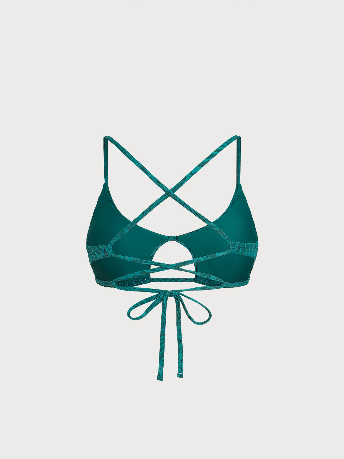 Women Knitted Nylon Bikini Tops Sustainable Bikinis - BERLOOK