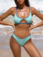 Women Knitted Nylon Bikini Tops Sustainable Bikinis - BERLOOK