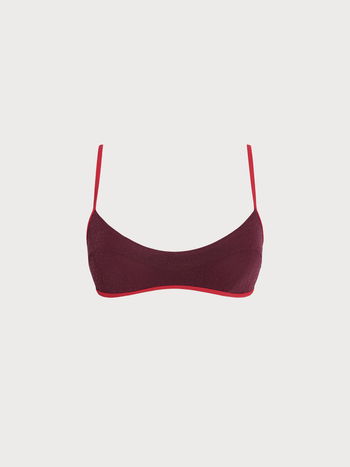 Women Knitted Nylon Bikini Tops Sustainable - BERLOOK - 05