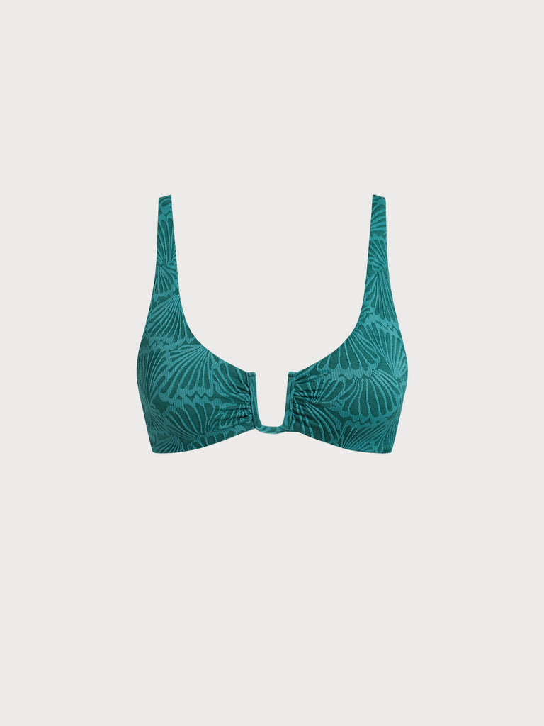 Women Knitted Nylon Bikini Tops Sustainable Bikinis - BERLOOK