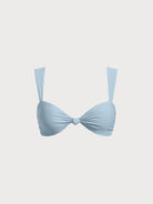 Women Knitted Nylon Bikini Tops Sustainable Bikinis - BERLOOK