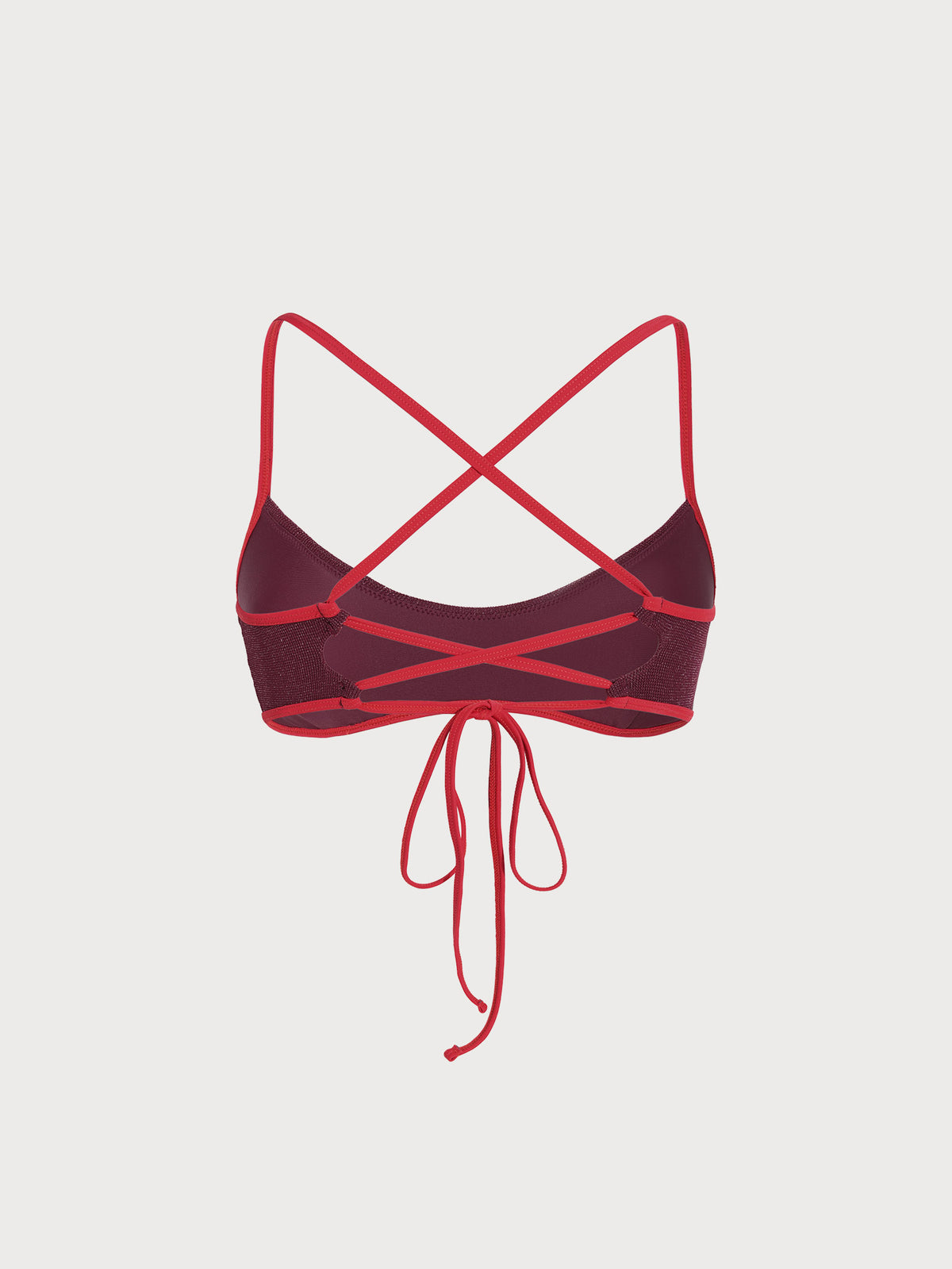 Women Knitted Nylon Bikini Tops Sustainable - BERLOOK - 06