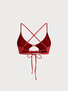 Women Knitted Nylon  Bikini Tops Sustainable Bikinis - BERLOOK