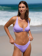 Women Knitted Nylon Bikini Tops Sustainable Bikinis - BERLOOK