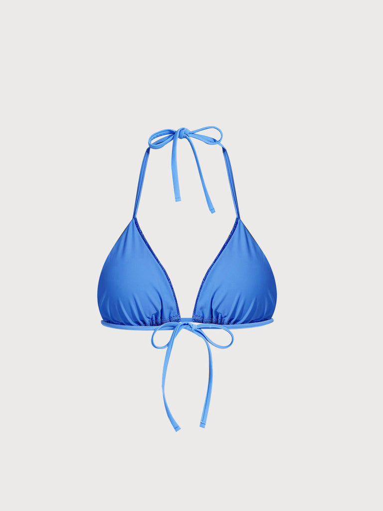 Women Knitted Nylon Bikini Tops Sustainable Bikinis - BERLOOK