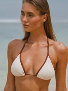 Women Knitted Nylon Bikini Tops Sustainable Bikinis - BERLOOK