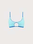 Women Knitted Nylon Bikini Tops Sustainable Bikinis - BERLOOK