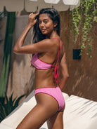 Women Knitted Nylon Bikini Tops Sustainable Bikinis - BERLOOK