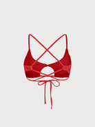 Women Knitted Nylon Bikini Tops Sustainable Bikinis - BERLOOK