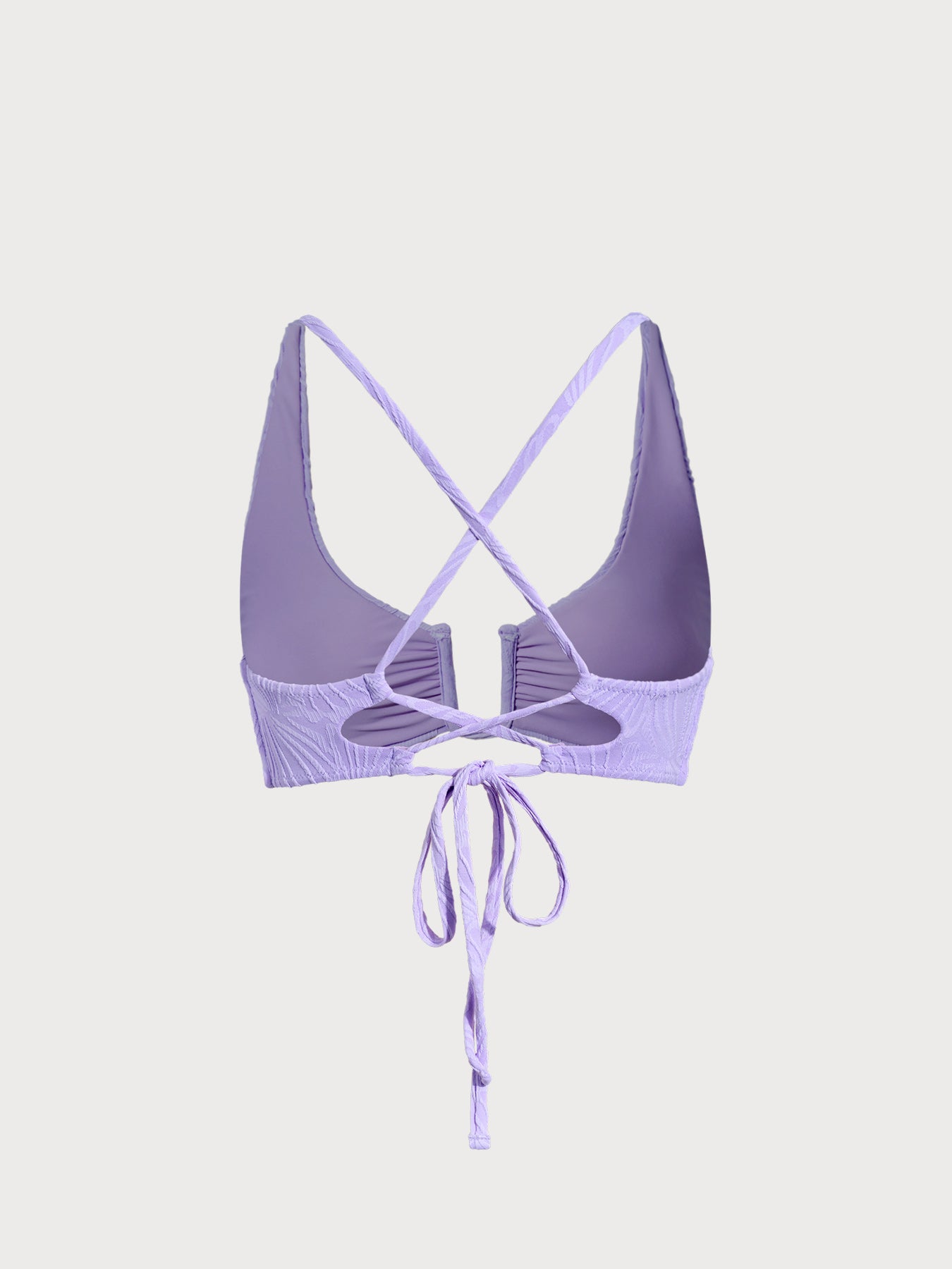 Women Knitted Nylon Bikini Tops Sustainable Bikinis - BERLOOK