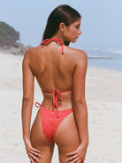 Women Knitted Nylon Bikini Tops Sustainable Bikinis - BERLOOK