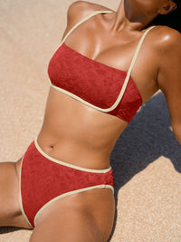 Women Knitted Nylon Bikini Tops Sustainable Bikinis - BERLOOK