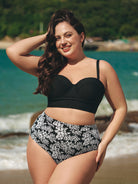 Women Knitted Nylon Bikini Tops Sustainable Plus Size Bikinis - BERLOOK