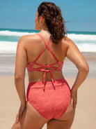 Women Knitted Nylon Bikini Tops Sustainable Plus Size Bikinis - BERLOOK
