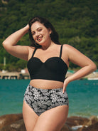 Women Knitted Nylon Bikini Tops Sustainable Plus Size Bikinis - BERLOOK