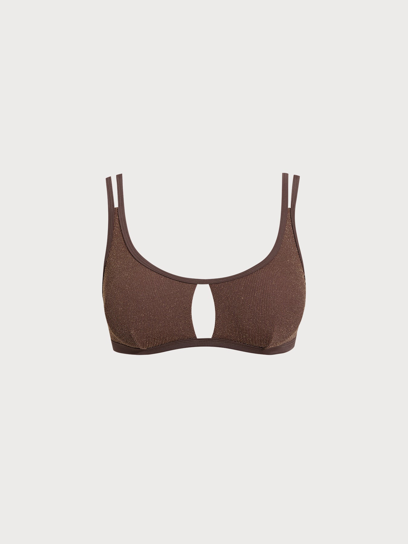 Women Knitted Nylon Bikini Tops Sustainable Plus Size Bikinis - BERLOOK