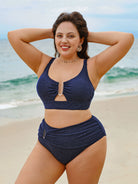 Women Knitted Nylon Bikini Tops Sustainable Plus Size Bikinis - BERLOOK