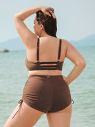 Women Knitted Nylon Bikini Tops Sustainable Plus Size Bikinis - BERLOOK