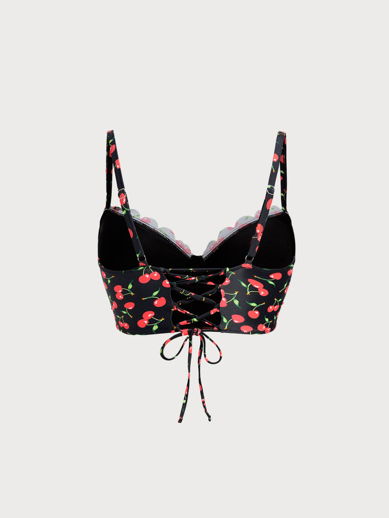 Women Knitted Nylon Bikini Tops Sustainable Plus Size Bikinis - BERLOOK