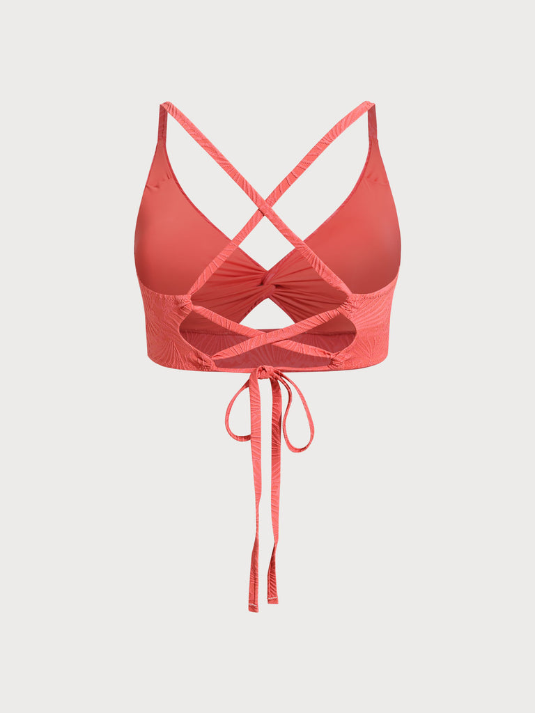 Women Knitted Nylon Bikini Tops Sustainable Plus Size Bikinis - BERLOOK