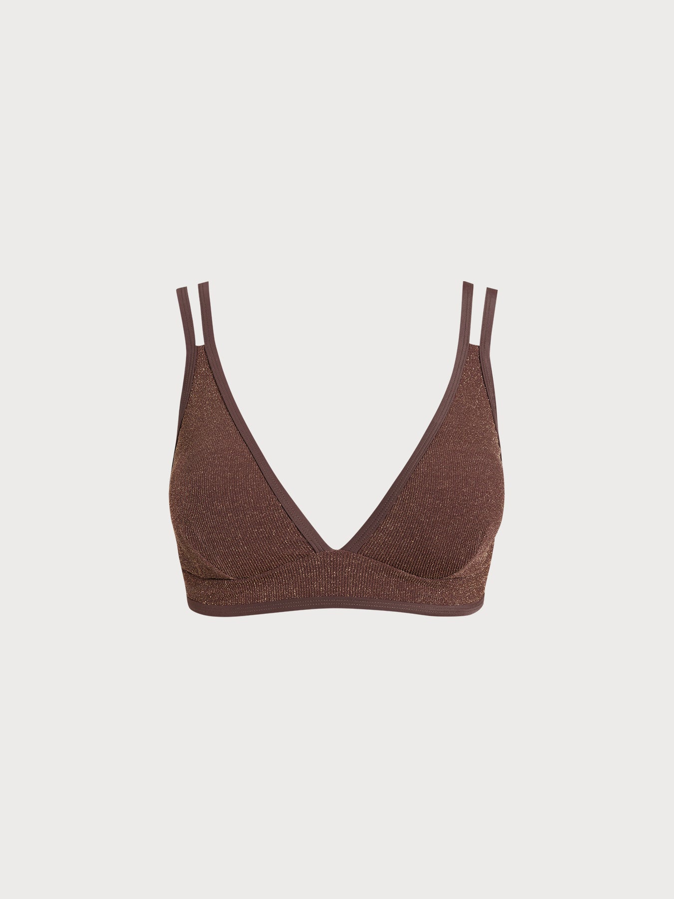 Women Knitted Nylon Bikini Tops Sustainable Plus Size Bikinis - BERLOOK