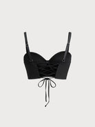 Women Knitted Nylon Bikini Tops Sustainable Plus Size Bikinis - BERLOOK
