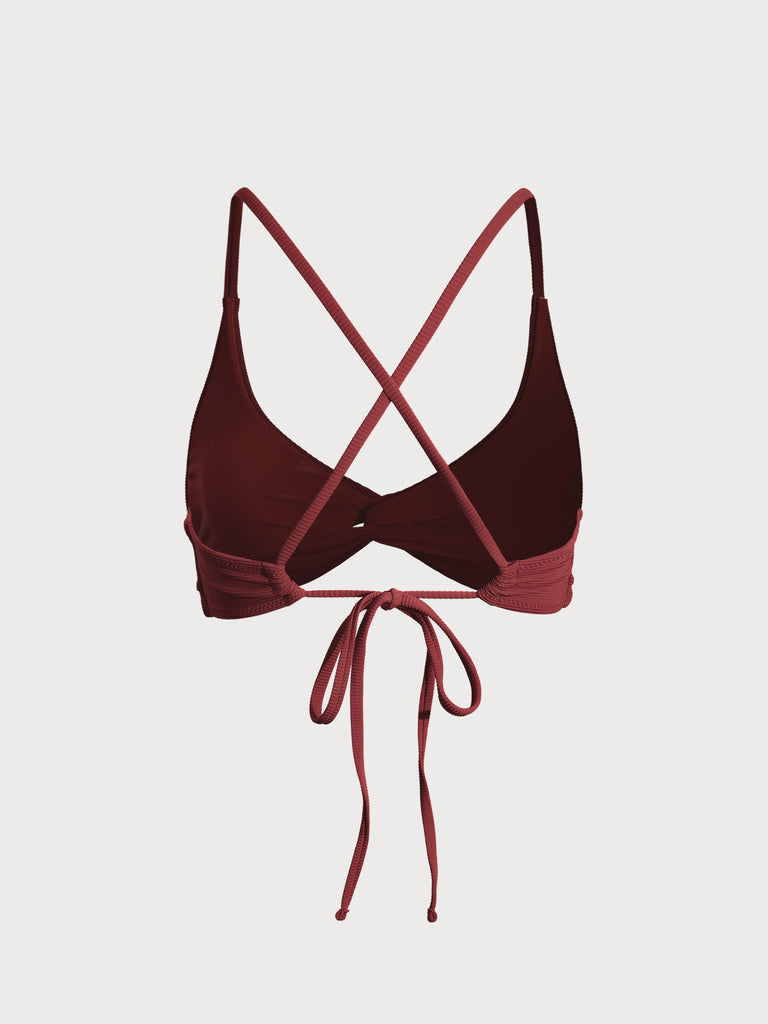 Women Knitted Nylon Bikinis Tops Sustainable Bikinis - BERLOOK