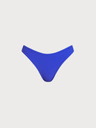 Women Knitted Nylon blended Bikini Bottoms Blue Sustainable Bikinis - BERLOOK
