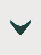 Women Knitted Nylon blended Bikini Bottoms Green Sustainable Bikinis - BERLOOK