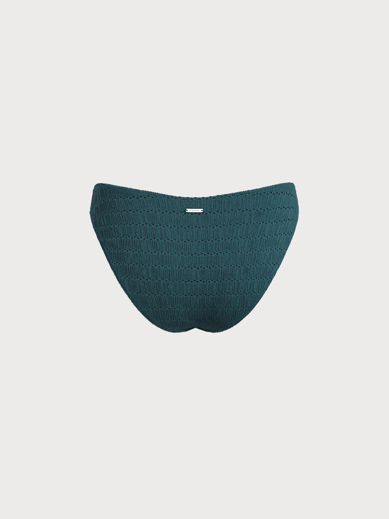 Women Knitted Nylon blended Bikini Bottoms Sustainable Bikinis - BERLOOK
