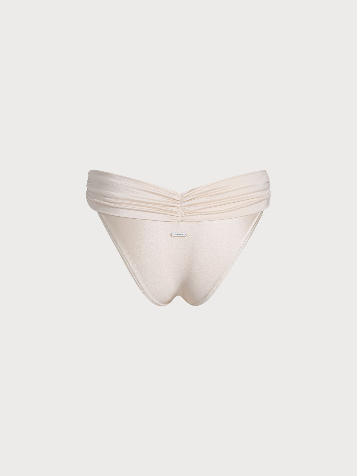 Women Knitted Nylon Blended Bikini Bottoms Sustainable Bikinis - BERLOOK