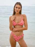 Women Knitted Nylon Blended Bikini Bottoms Sustainable Bikinis - BERLOOK