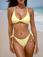 Women Knitted Nylon blended Bikini Bottoms Sustainable Bikinis - BERLOOK