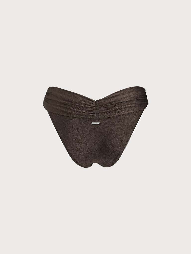 Women Knitted Nylon blended Bikini Bottoms Sustainable Bikinis - BERLOOK