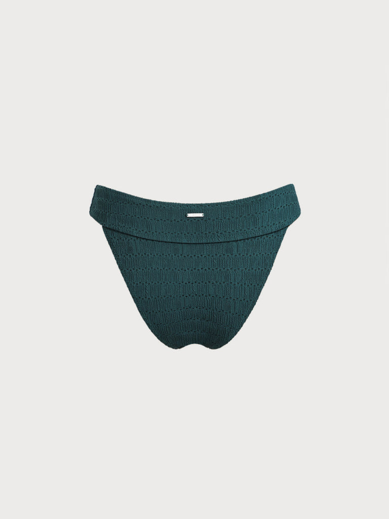 Women Knitted Nylon blended Bikini Bottoms Sustainable Bikinis - BERLOOK