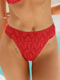 Women Knitted Nylon blended Bikini Bottoms Sustainable Bikinis - BERLOOK