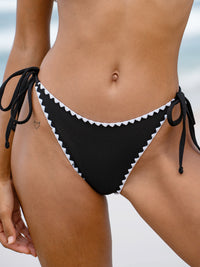 Women Knitted Nylon blended Bikini Bottoms Sustainable Bikinis - BERLOOK