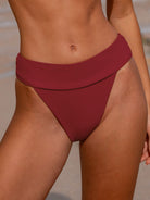 Women Knitted Nylon blended Bikini Bottoms Sustainable Bikinis - BERLOOK
