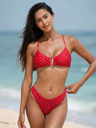 Women Knitted Nylon blended Bikini Bottoms Sustainable Bikinis - BERLOOK