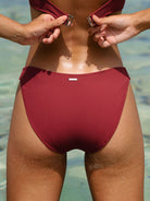 Women Knitted Nylon blended Bikini Bottoms Sustainable Bikinis - BERLOOK