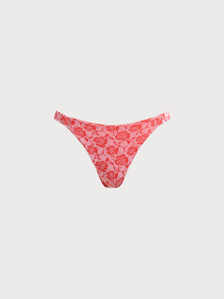 Women Knitted Nylon Blended Bikini Bottoms Sustainable Bikinis - BERLOOK
