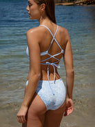 Women Knitted Nylon blended Bikini Bottoms Sustainable Bikinis - BERLOOK