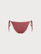 Women Knitted Nylon blended Bikini Bottoms Sustainable Bikinis - BERLOOK