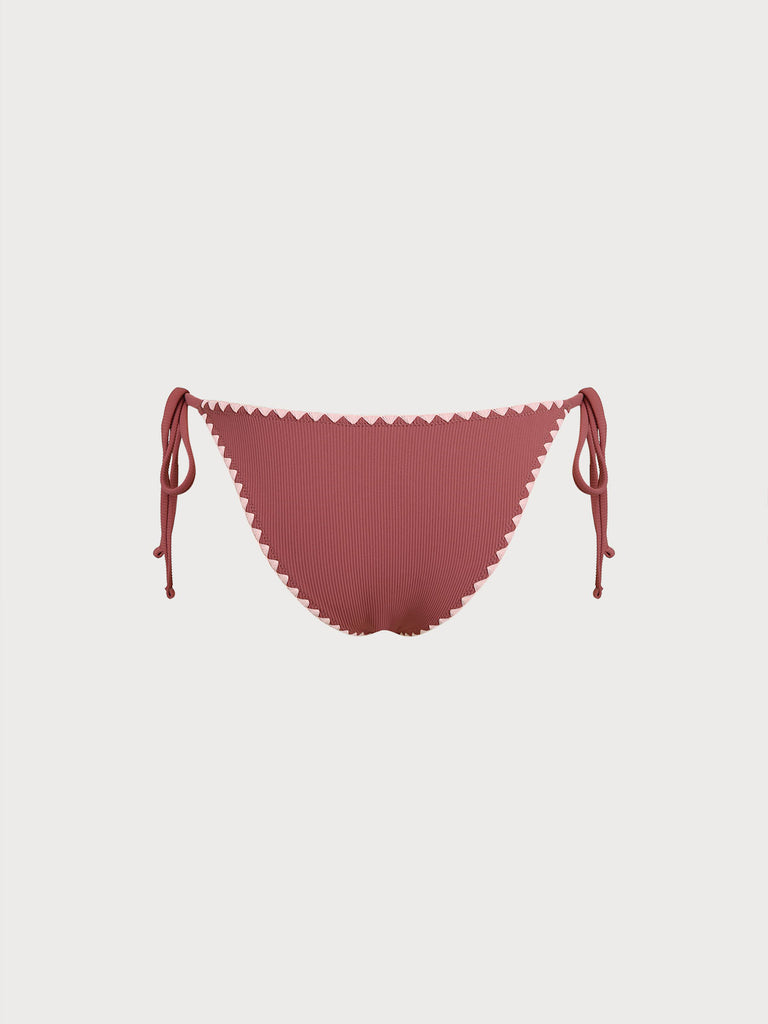 Women Knitted Nylon blended Bikini Bottoms Sustainable Bikinis - BERLOOK