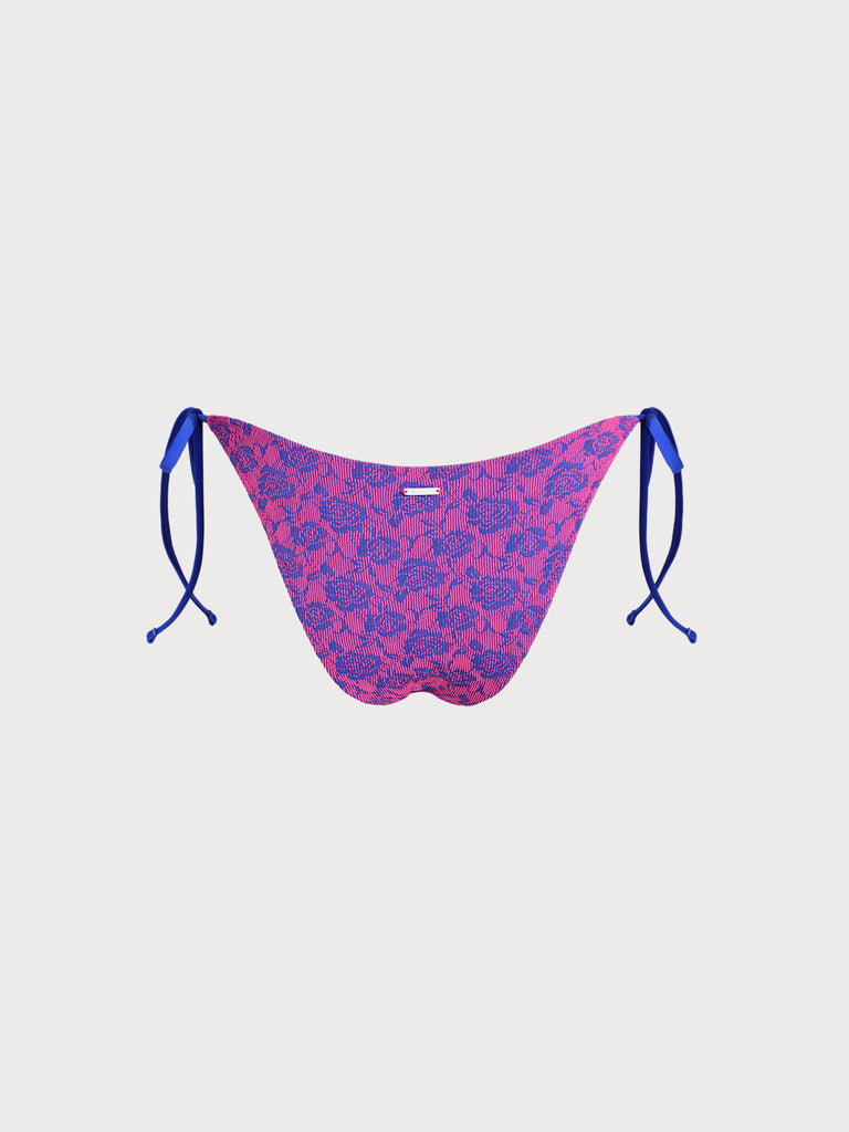 Women Knitted Nylon Blended Bikini Bottoms Sustainable Bikinis - BERLOOK